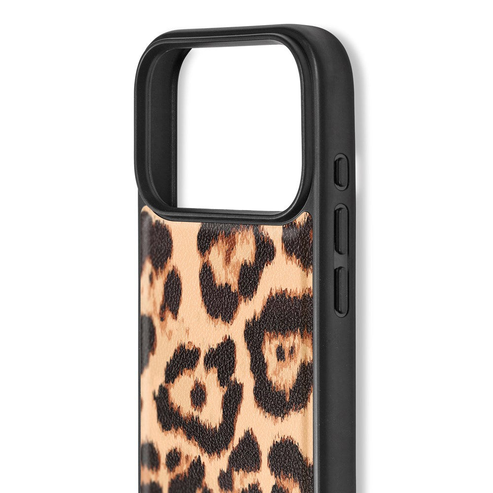iPhone 17 Pro iDeal Of Sweden Vegan Leather Cover - Timeless Leo