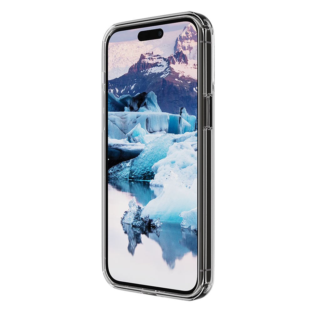 iPhone 15 Pro dbramante1928 Iceland Pro Case - 100% Genbrugsplast - MagSafe Kompatibel - Gennemsigtig