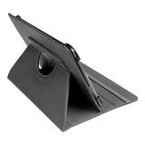 Universal 10" Gecko Easy-Click Læder Cover - Sort