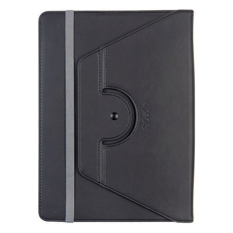 Universal 10" Gecko Easy-Click Læder Cover - Sort