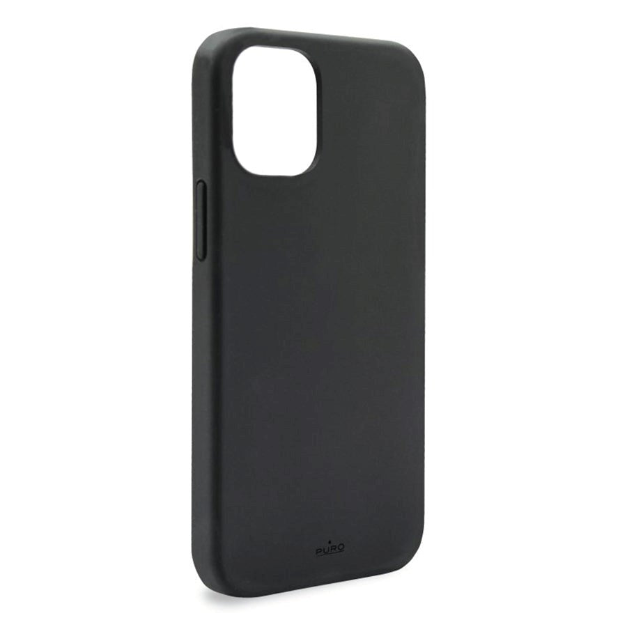 iPhone 12 Pro / 12 Puro Icon Silikone Cover - Sort