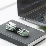 Native Union Belt Kabel USB-A til Lightning m. Læderspænde 1.2 meter - Sage