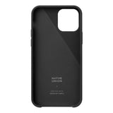 iPhone 12 / 12 Pro Native Union Click Canvas Bagside Cover Slate - Sort