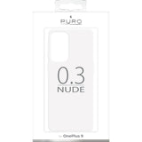 OnePlus 9 Puro "NUDE" Ultra Slim Bagside Cover 0.3mm - Gennemsigtig