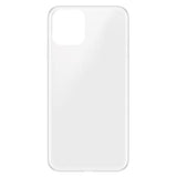 iPhone 13 Mini Puro "NUDE" Ultra Slim Bagside Cover 0.3mm Gennemsigtig