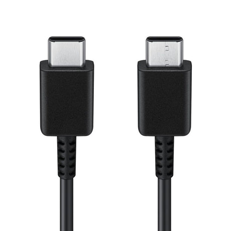 Original Samsung USB-C til USB-C Kabel 25W (EP-DA705BBE) - 3A - 1m - Sort