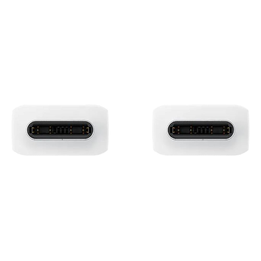 Original Samsung USB-C til USB-C Kabel (EP-DX510JWEGEU) - 5A - 1.8m - Hvid