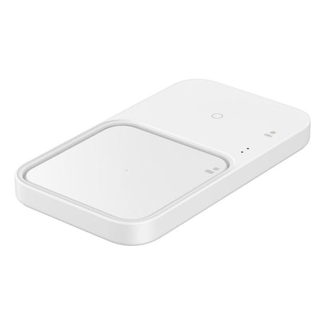 Original Samsung 15W DUO Wireless Pad Trådløs Qi Oplader - Hvid