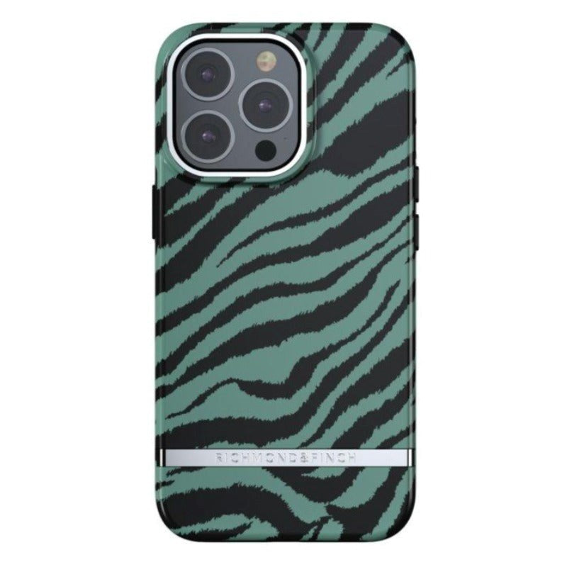 Richmond & Finch iPhone 13 Pro Freedom Cover - Emerald Zebra