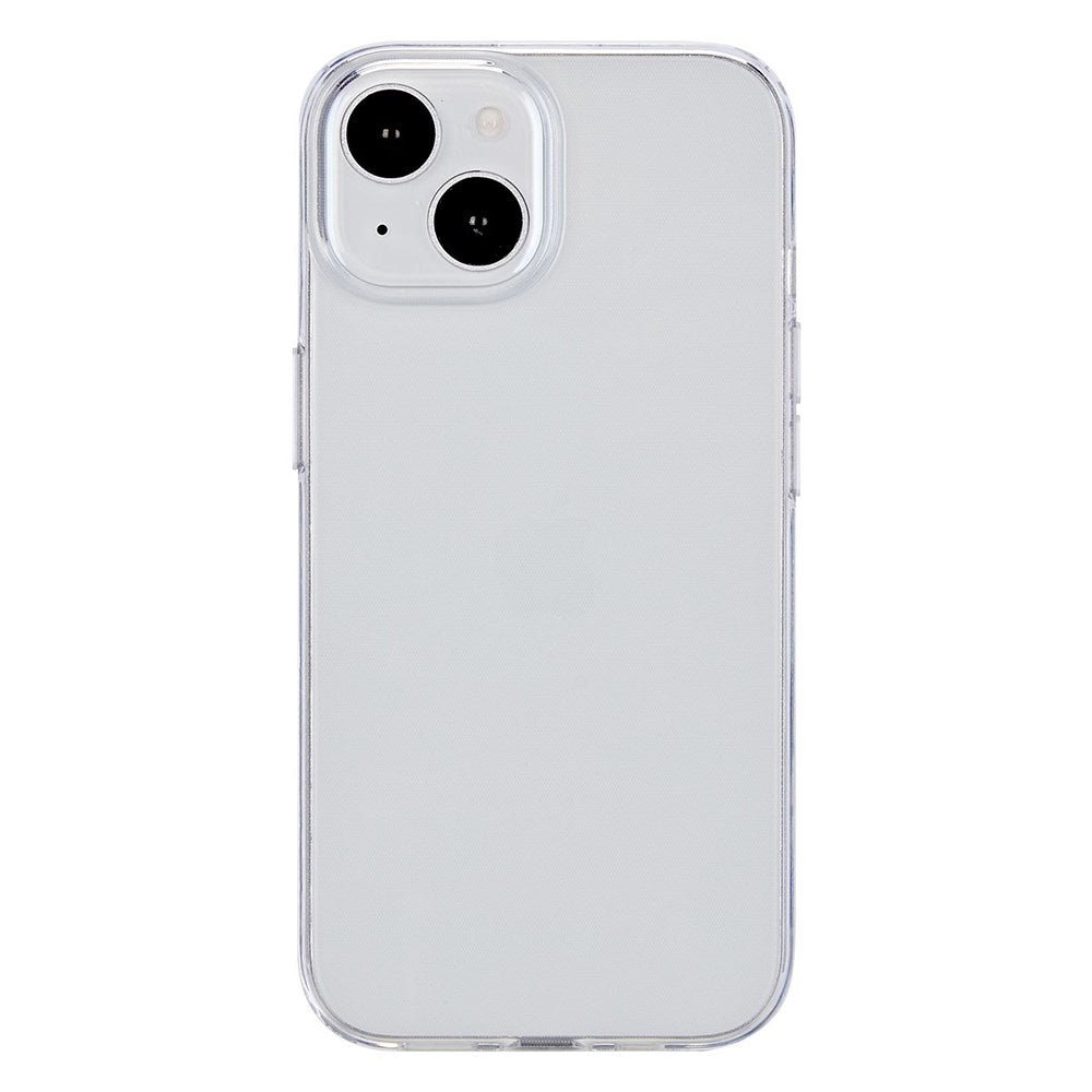 eSTUFF iPhone 15 INFINITE VIENNA Fleksibelt Plastik Bagside Cover - 100% Genbrugsplastik - Gennemsigtig