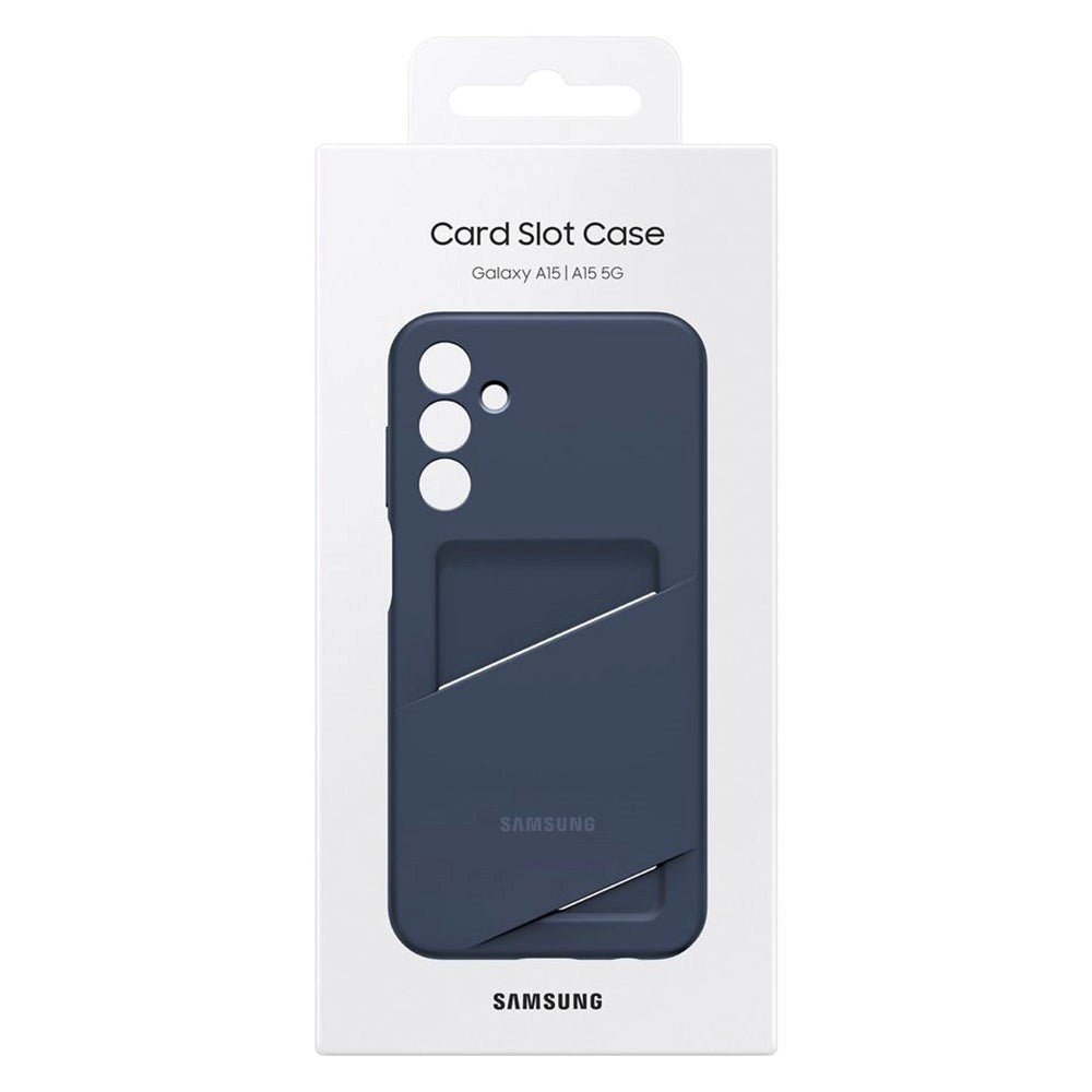 Original Samsung Galaxy A15 (5G) / A15 Card Slot Case EF-OA156TBEGWW - Blå