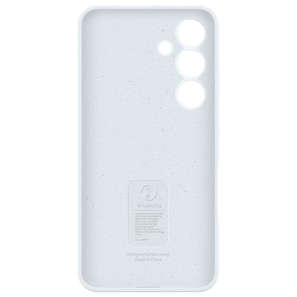 Original Samsung Galaxy S24 Silikone Bagside Cover - Hvid (EF-PS921TWEGWW)