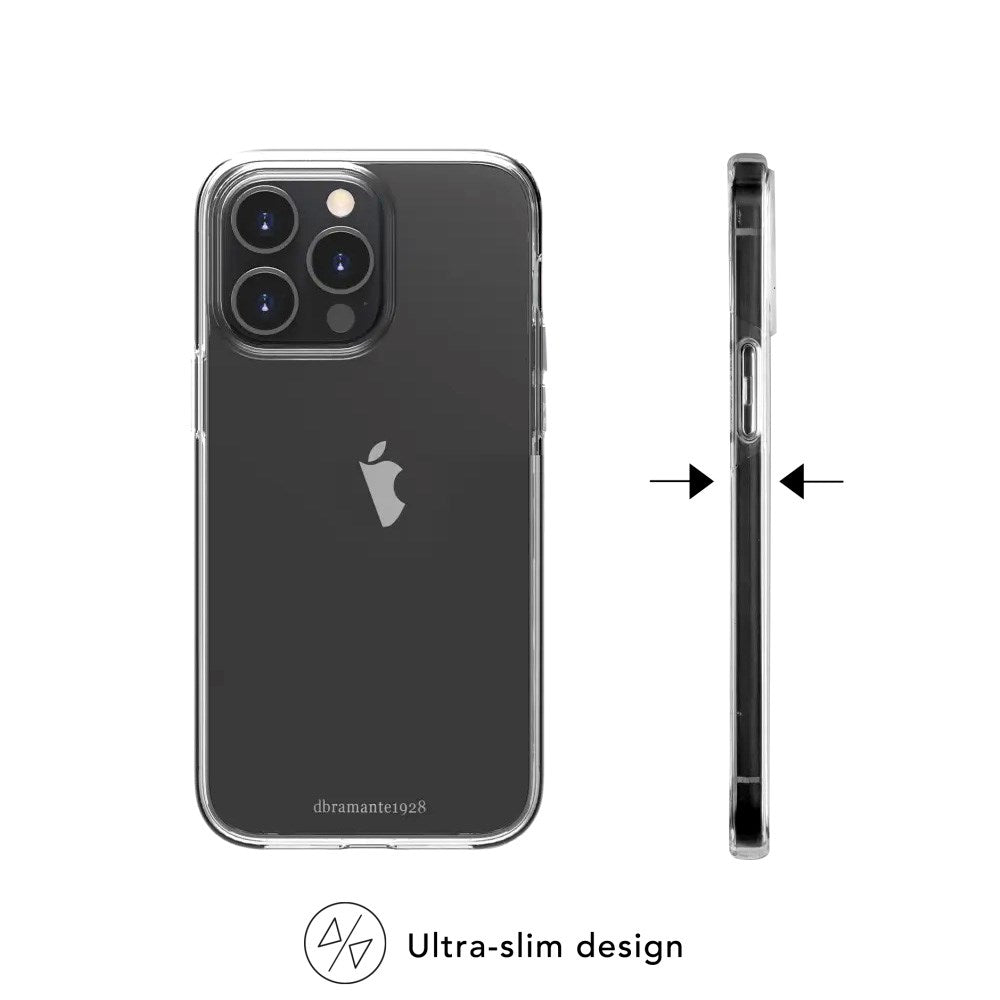 dbramante1928 iPhone 12/12 Pro Iceland Pro Case - 100% Genbrugsplast - Gennemsigtig