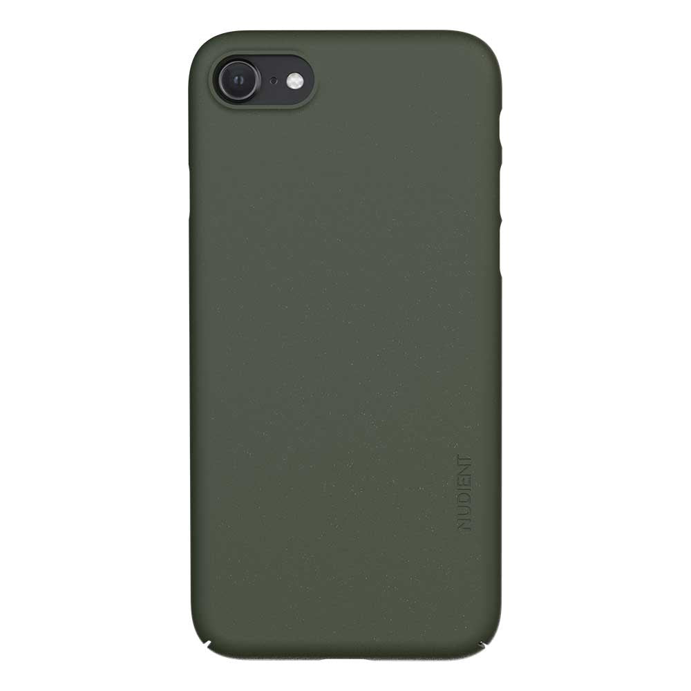 Nudient Thin Case V2 iPhone SE (2020) / 8 / 7 Bagside Cover - Pine Green