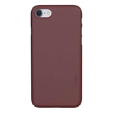 Nudient Thin Case V2 iPhone SE (2020) / 8 / 7 Bagside Cover - Sangria Red