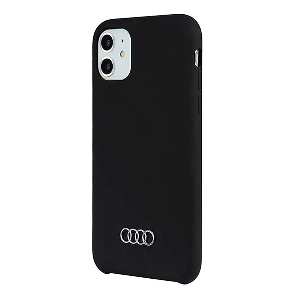 Audi iPhone 11 Silikone Cover - Sort