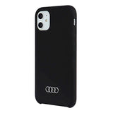 Audi iPhone 11 Silikone Cover - Sort