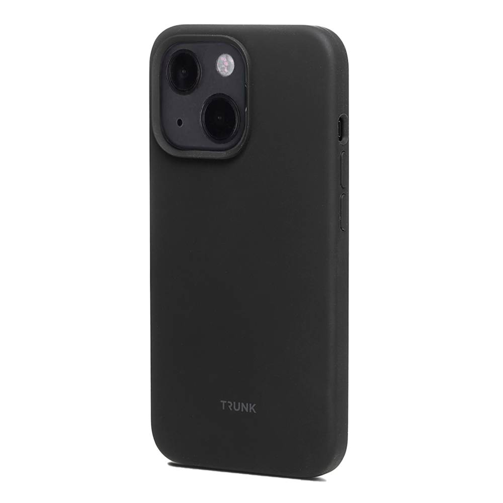 iPhone 13 Mini Trunk Silikone Bagside Cover - Black