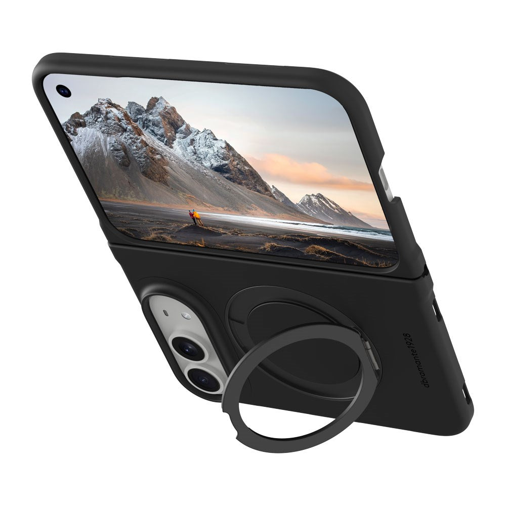 iPhone Duo dbramante1928 Iceland Ultra D30 Kick Cover m. Kickstand - MagSafe Kompatibel - Black