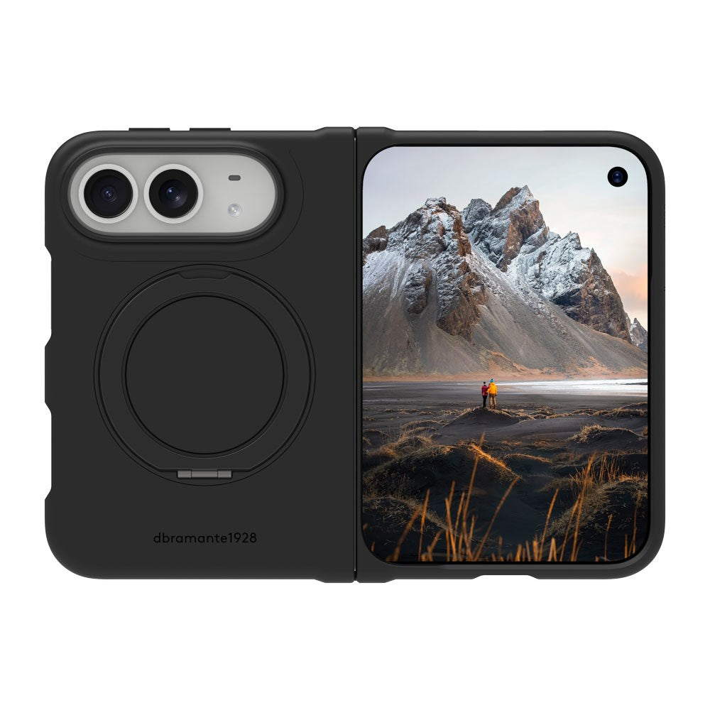iPhone Duo dbramante1928 Iceland Ultra D30 Kick Cover m. Kickstand - MagSafe Kompatibel - Black