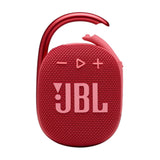 JBL CLIP 4 Støv- og Vandtæt Bluetooth Højtaler m. Karabinhage - Rød