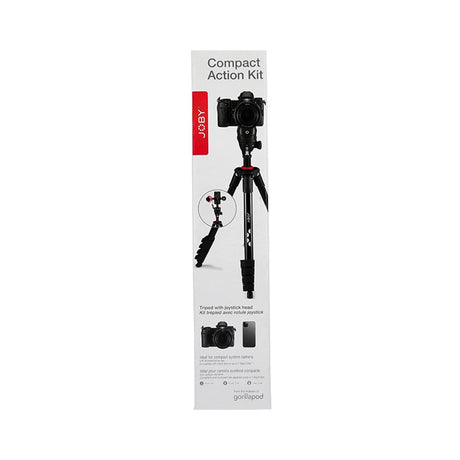 JOBY Compact Action Kit - Tripod Stativkit til Smartphone & Kamera - Sort