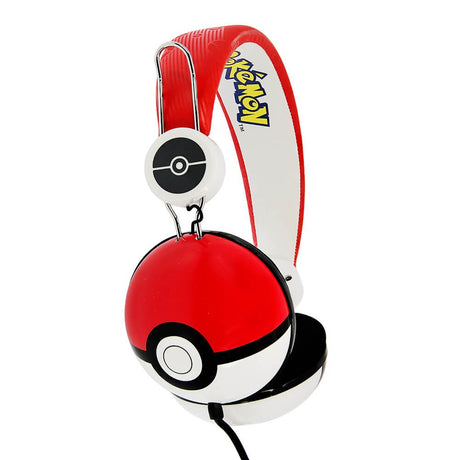 Børne On-Ear Headset Max. 95dB - fra 8 år - Pokemon - Pokeball