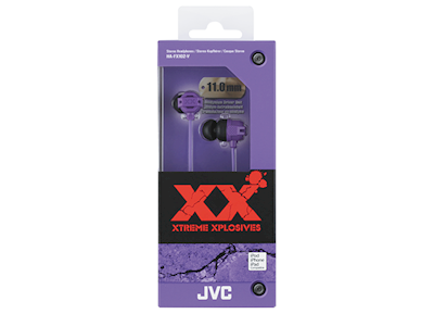 JVC FX102 In-ear XTREME XPLOSIVES - Violet