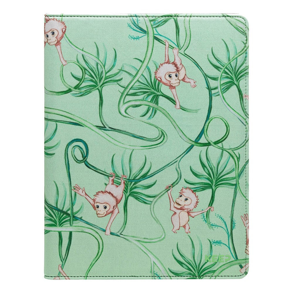 iPad 10.2" (2021 / 2020 / 2019) / Air (2019) Trunk Flip Cover m. Aber - Grøn