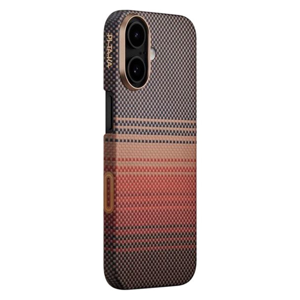 PITAKA iPhone 17 Ultra Slim Bagside Cover - MagSafe Kompatibel - Sunset