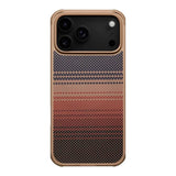 PITAKA iPhone 17 Pro Aramid ProGuard Bagside Cover - MagSafe Kompatibel - Sunset