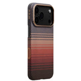 PITAKA iPhone 17 Pro Ultra Slim Bagside Cover - MagSafe Kompatibel - Sunset