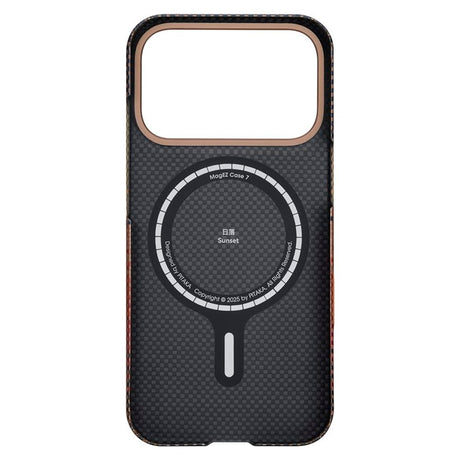 PITAKA iPhone 17 Pro Max Ultra Slim Bagside Cover - MagSafe Kompatibel - Sunset