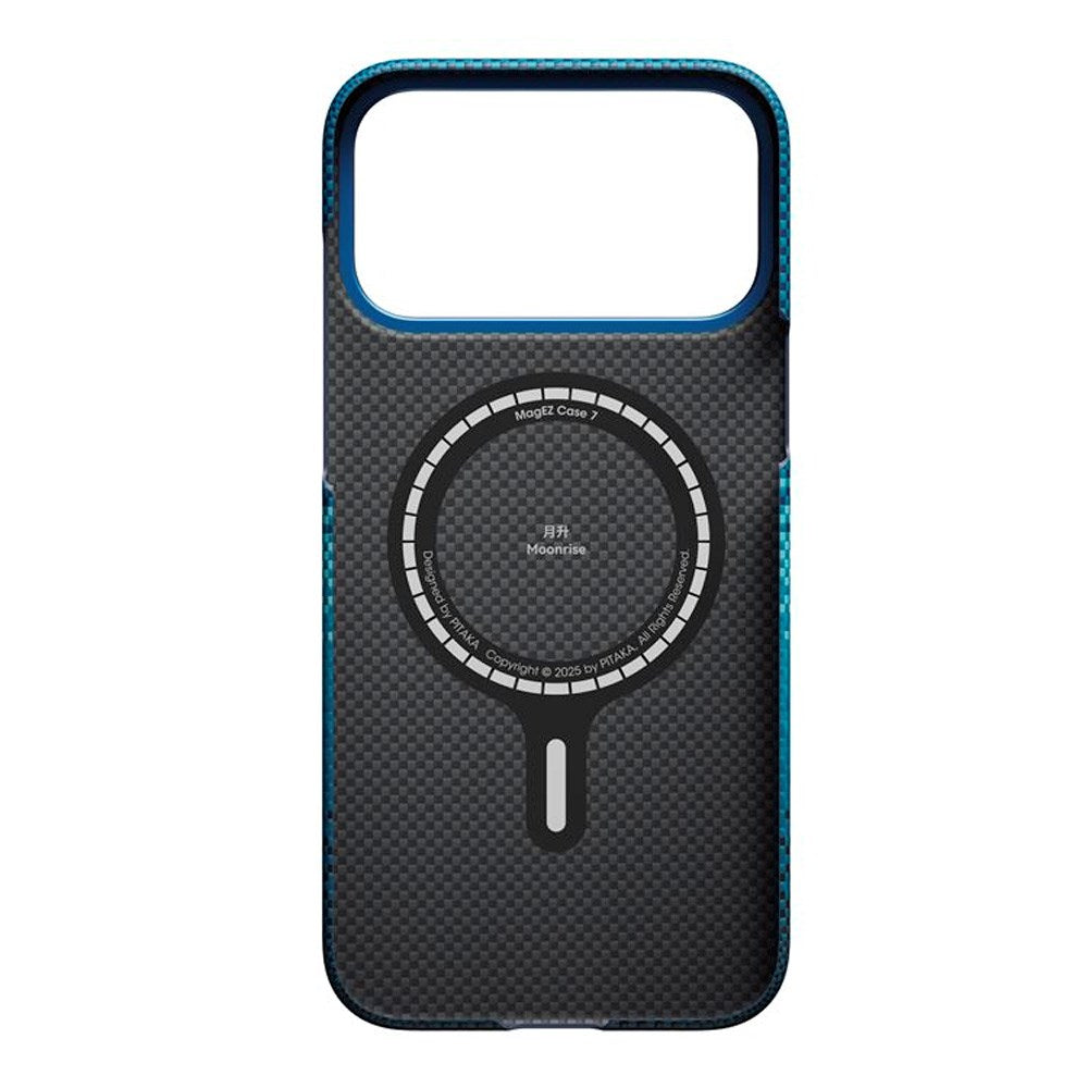 PITAKA iPhone 17 Pro Ultra Slim Bagside Cover - MagSafe Kompatibel - Moonrise