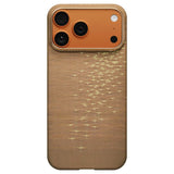 PITAKA iPhone 17 Pro Ultra Slim Bagside Cover - MagSafe Kompatibel - Golden Glint
