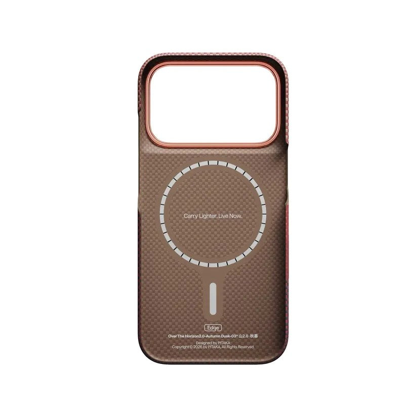 Pitaka iPhone 18 Pro / 17 Pro Edge Bagside Cover - MagSafe Kompatibel - Over the Horizon