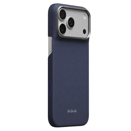 Pitaka iPhone 18 Pro Max / 17 Pro Max Edge Bagside Cover - MagSafe Kompatibel - Sapphire Blue