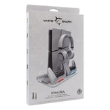 White Shark KIMURA 2 Multifunktionel Ladestation til PS5 - Hvid