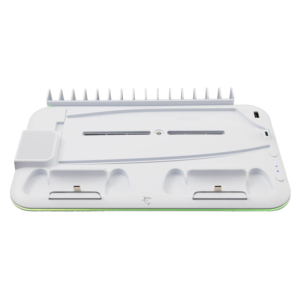 White Shark KIMURA 2 Multifunktionel Ladestation til PS5 - Hvid