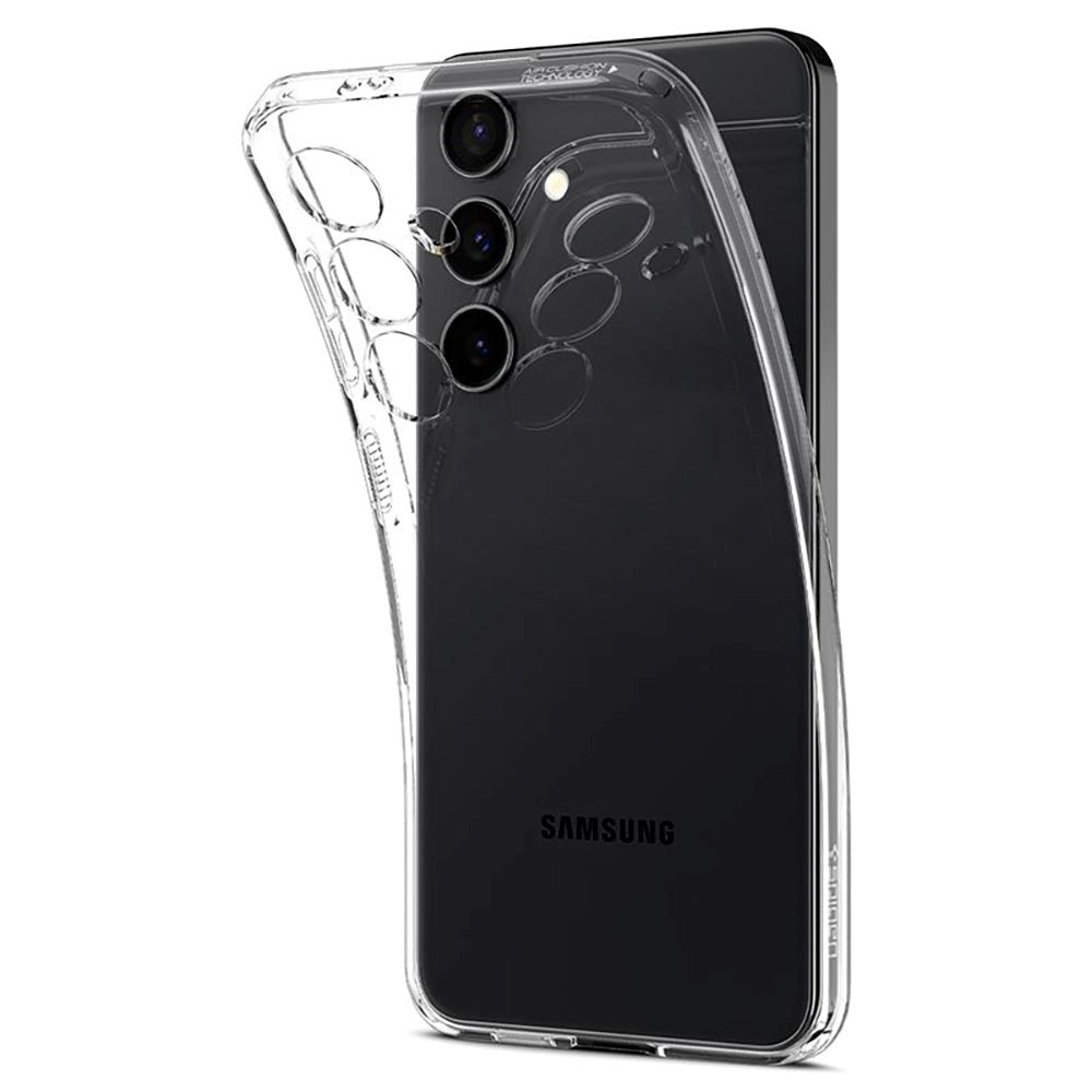 Samsung Galaxy S24+ (Plus) Liquid Crystal Cover - Gennemsigtig