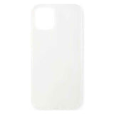 iPhone 12 / 12 Pro Key Silicone Soft Bagside Cover - Gennemsigtig