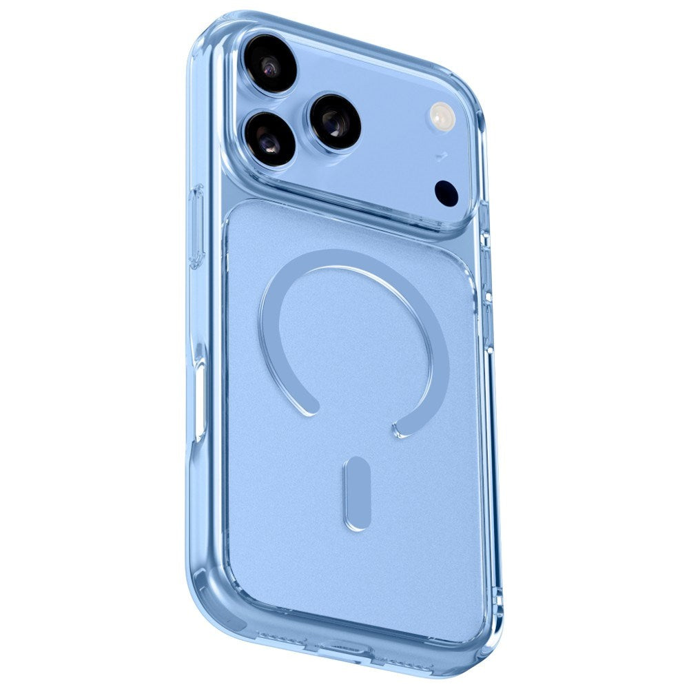LAUT iPhone 18 Pro / 17 Pro CRYSTAL FLURO Mobil Cover - MagSafe Kompatibel - Blå