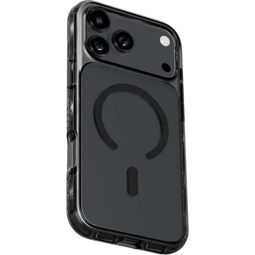 LAUT iPhone 18 Pro / 17 Pro CRYSTAL MATTER X Mobil Cover - MagSafe Kompatibel - Sort / Gennemsigtig