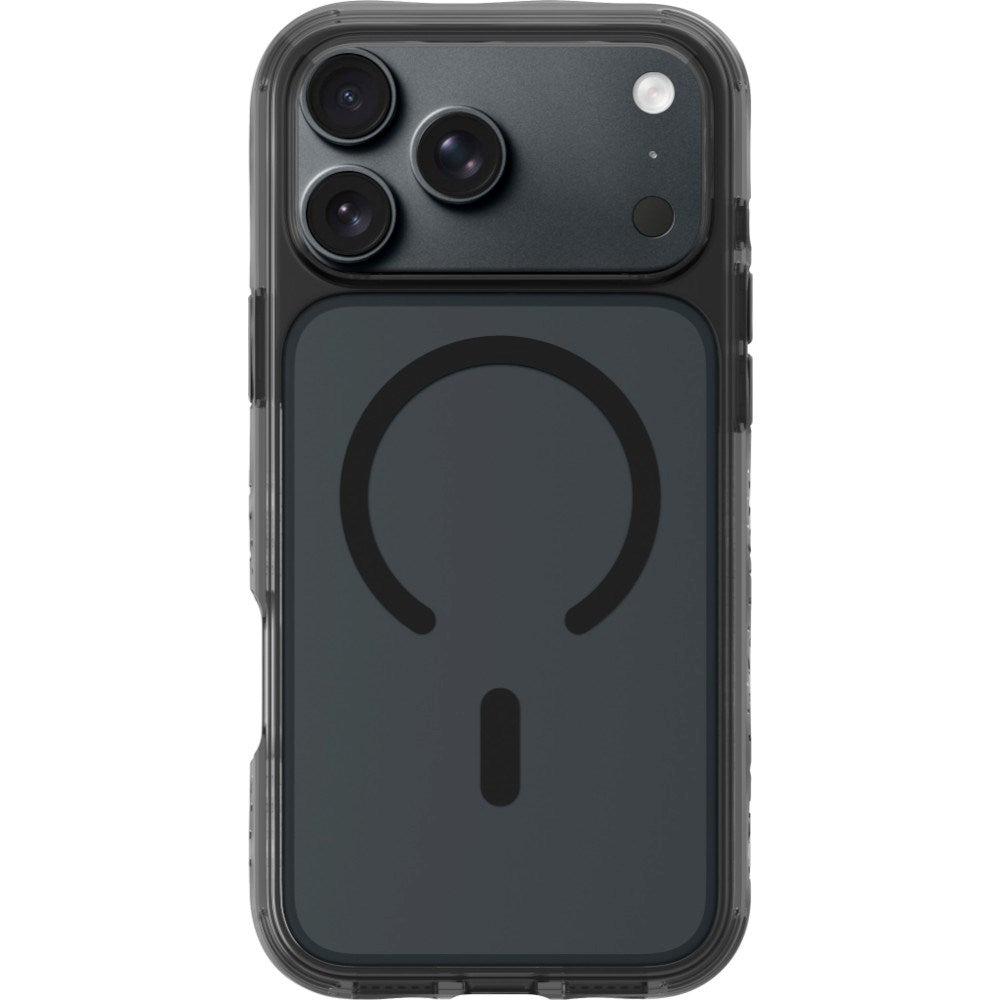 LAUT iPhone 18 Pro Max / 17 Pro Max CRYSTAL MATTER X Mobil Cover - MagSafe Kompatibel - Sort / Gennemsigtig