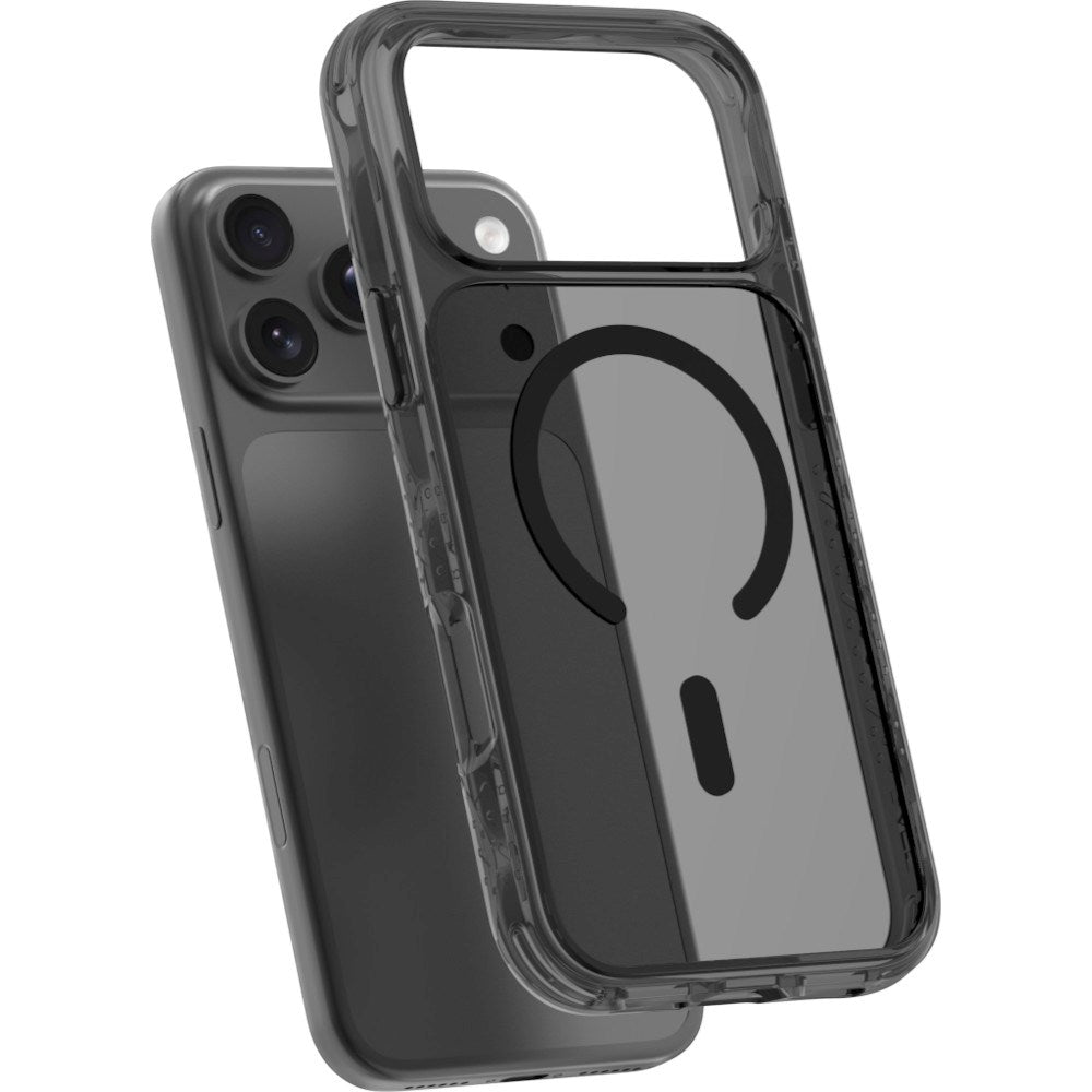 LAUT iPhone 18 Pro / 17 Pro CRYSTAL MATTER X Mobil Cover - MagSafe Kompatibel - Sort / Gennemsigtig