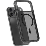 LAUT iPhone 18 Pro / 17 Pro CRYSTAL MATTER X Mobil Cover - MagSafe Kompatibel - Sort / Gennemsigtig