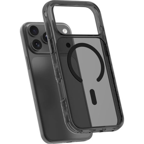 LAUT iPhone 18 Pro / 17 Pro CRYSTAL MATTER X Mobil Cover - MagSafe Kompatibel - Sort / Gennemsigtig