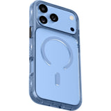 LAUT iPhone 18 Pro Max / 17 Pro Max CRYSTAL MATTER X Mobil Cover - MagSafe Kompatibel - Blå / Gennemsigtig
