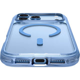 LAUT iPhone 18 Pro / 17 Pro CRYSTAL MATTER X Mobil Cover - MagSafe Kompatibel - Blå / Gennemsigtig