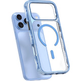 LAUT iPhone 18 Pro Max / 17 Pro Max CRYSTAL MATTER X Mobil Cover - MagSafe Kompatibel - Blå / Gennemsigtig